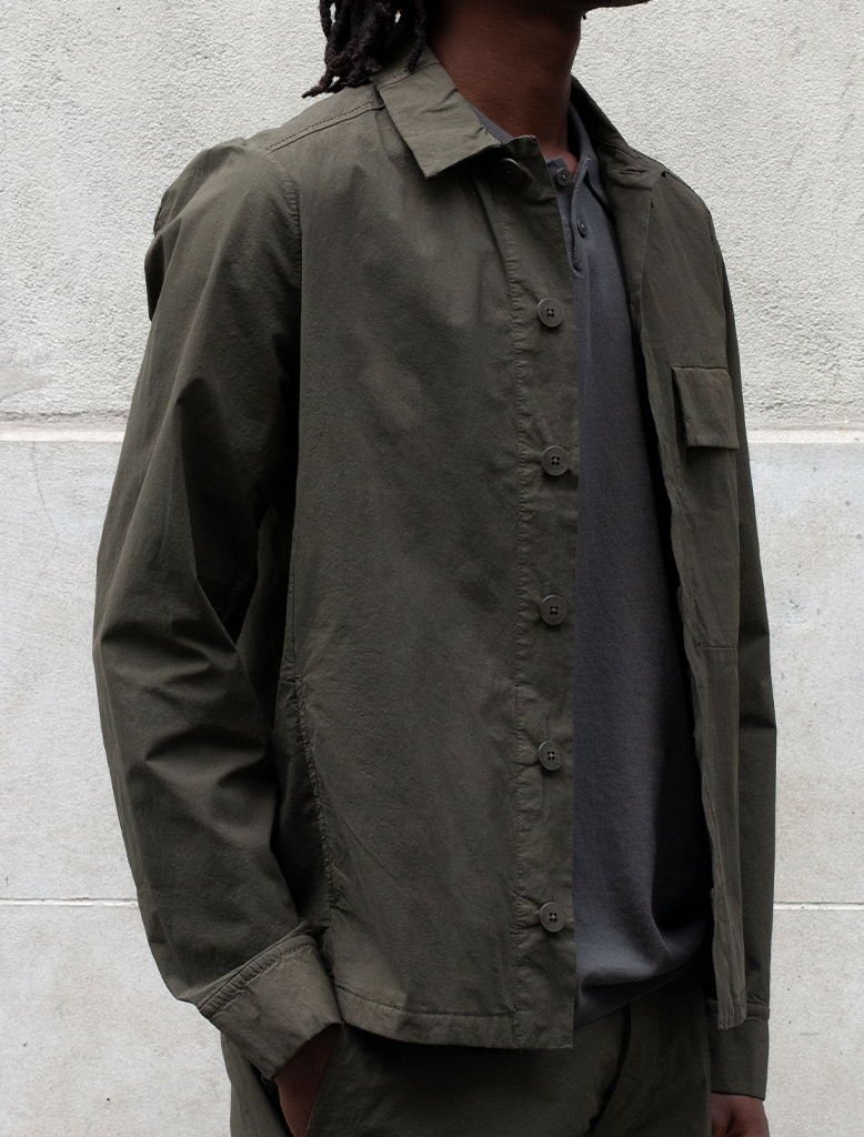 COTTON STRETCH WORKER JACKET