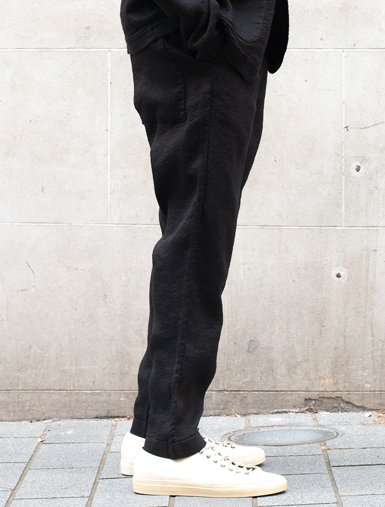 LINEN / VISCOSE STRETCH TROUSER