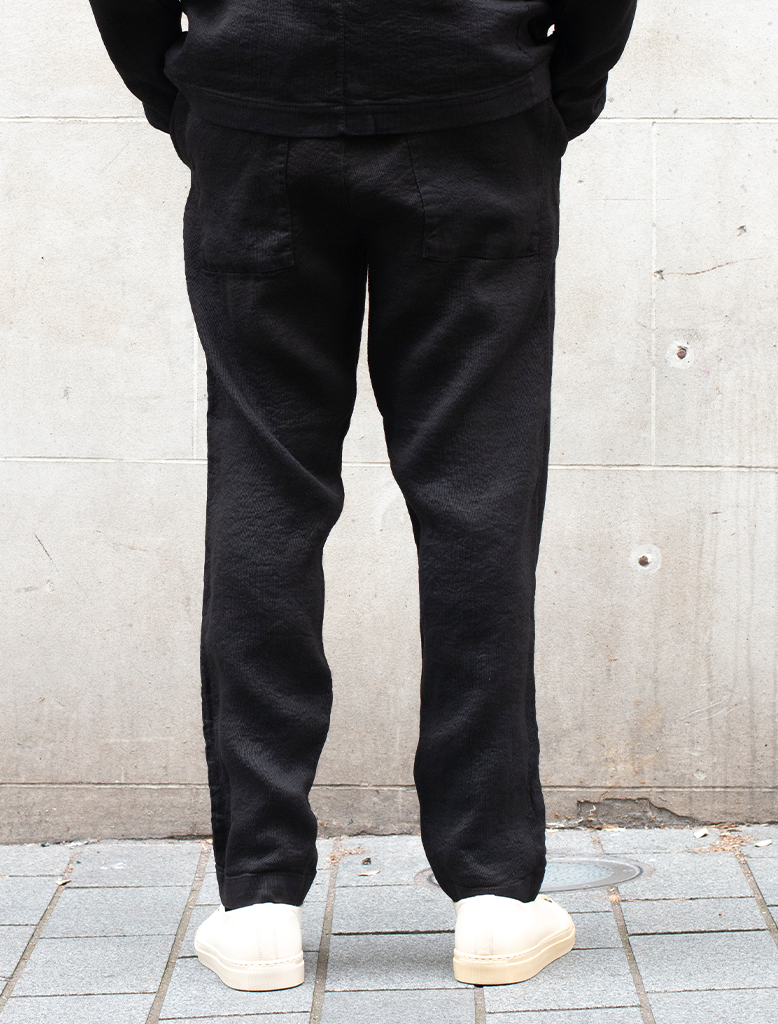 LINEN / VISCOSE STRETCH TROUSER