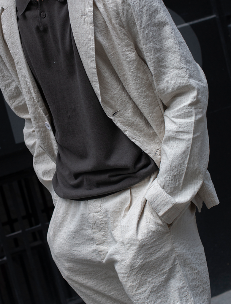 COTTON / LINEN TROUSER