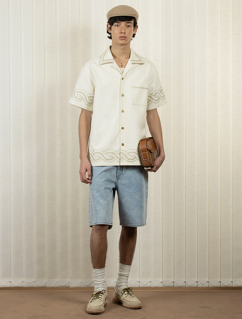 LA CHEMISE BRODEE TRESSES