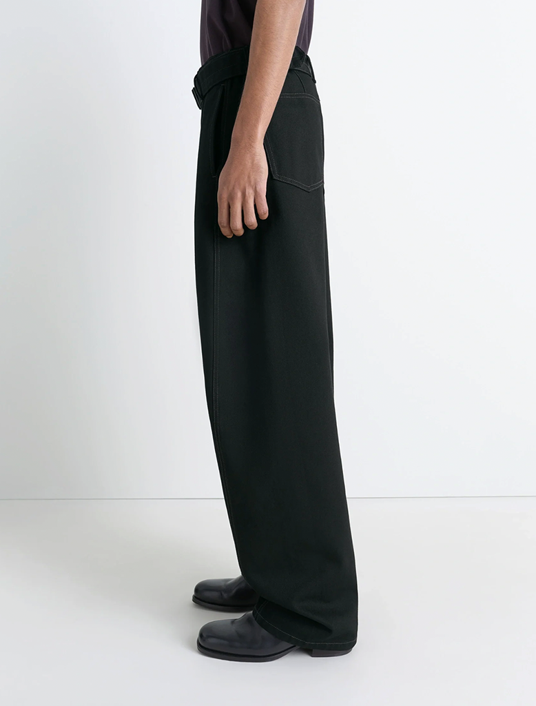 TWISTED BELTED PANTS