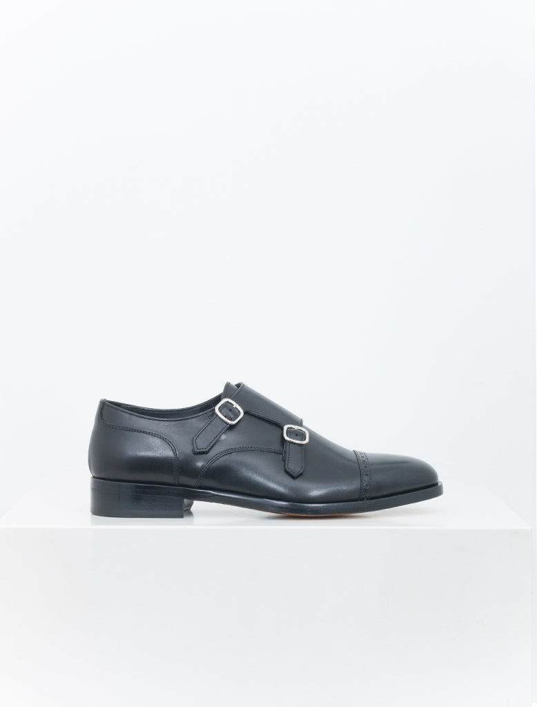DOUBLE MONK STRAP WITH TOE CAP