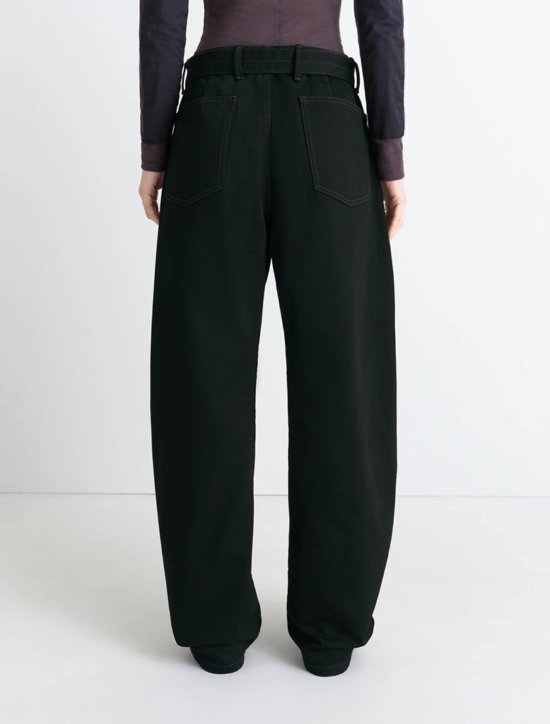 TWISTED BELTED PANTS