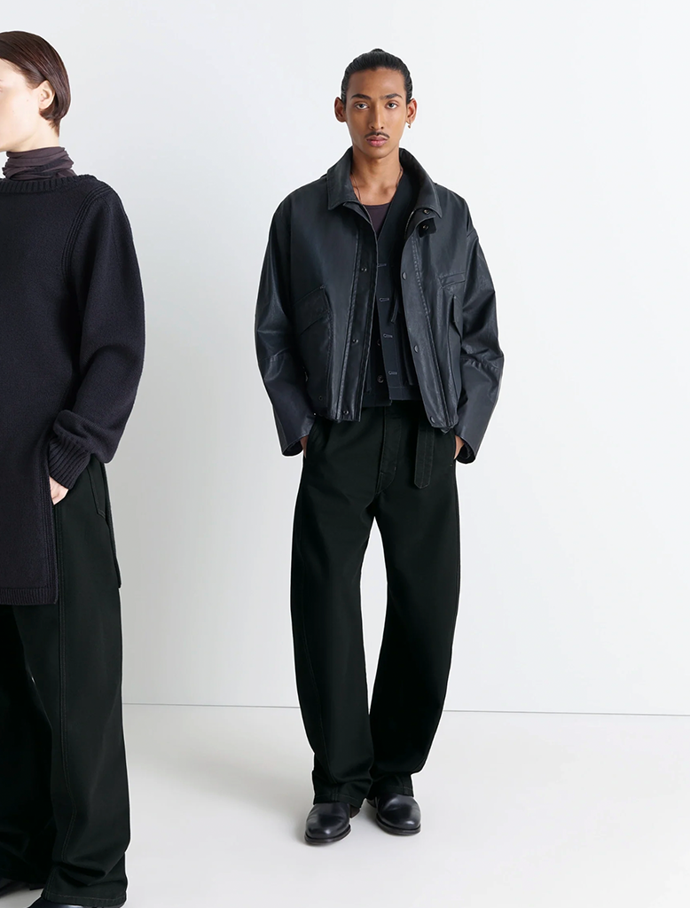 TWISTED BELTED PANTS