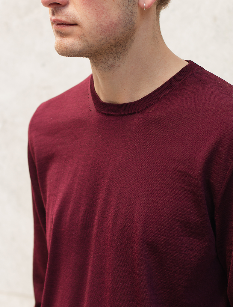 SUPERFINE MERINO CREWNECK