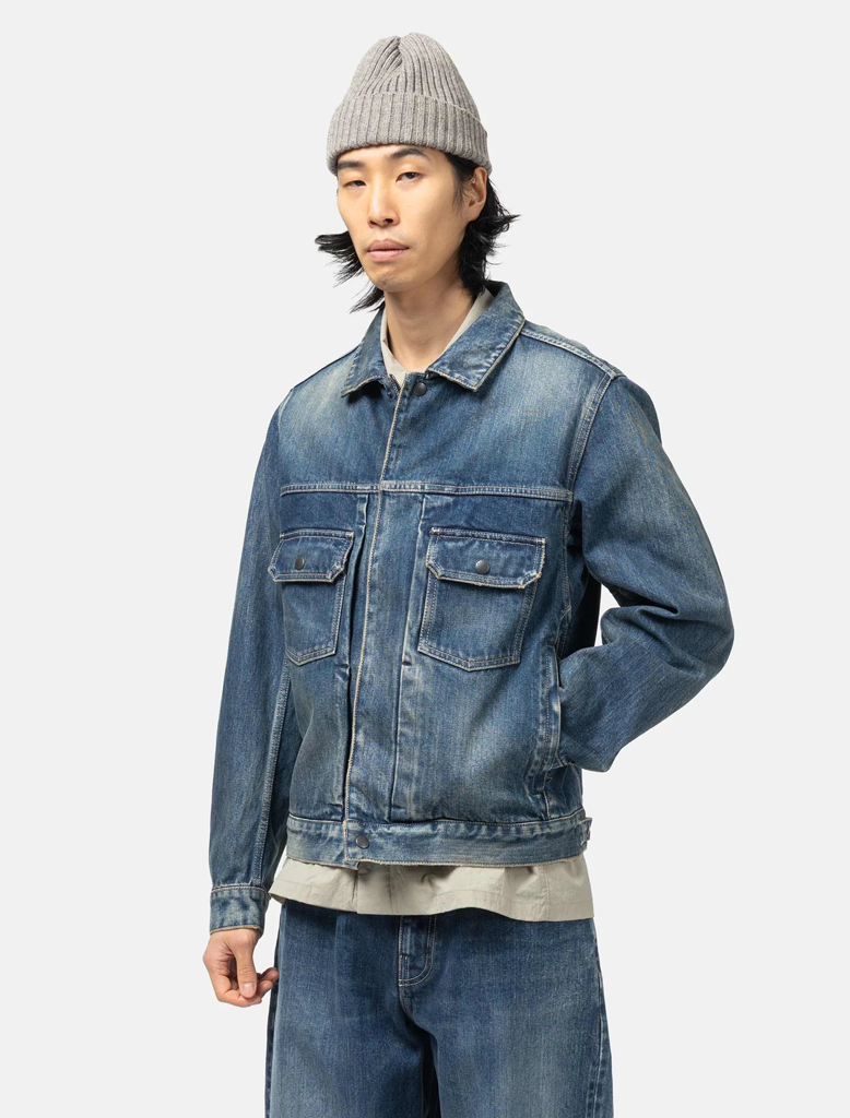 STATION JACKET - SUVIN DENIM