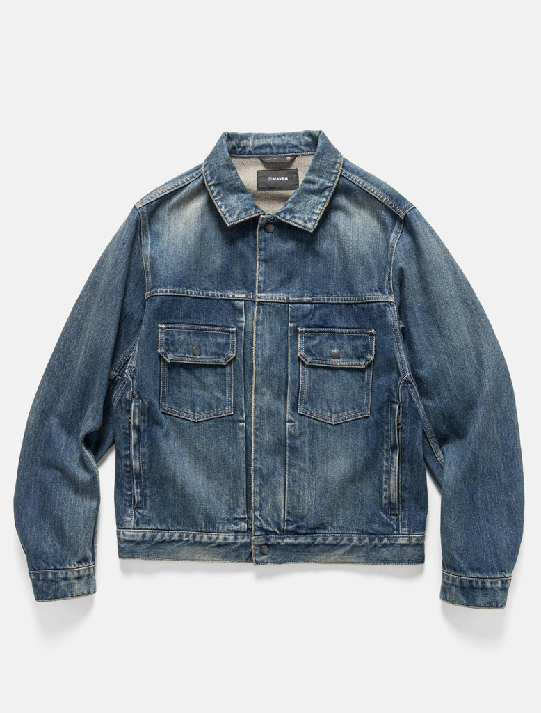 STATION JACKET - SUVIN DENIM