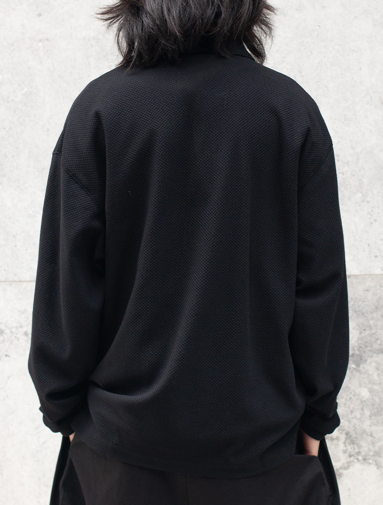 MOSS STITCH SKIPPER SHIRT