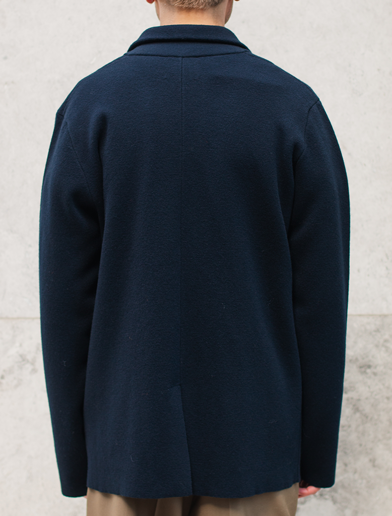 SUPER FINE MERINO KNIT JACKET