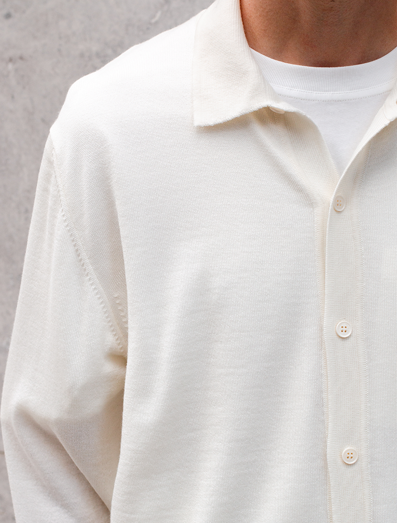 REGULAR COLLAR CARDIGAN