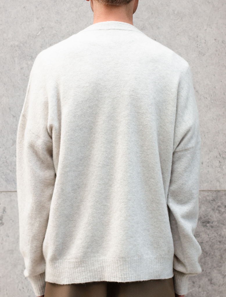 BABY ALPACA BLEND CREW KNIT