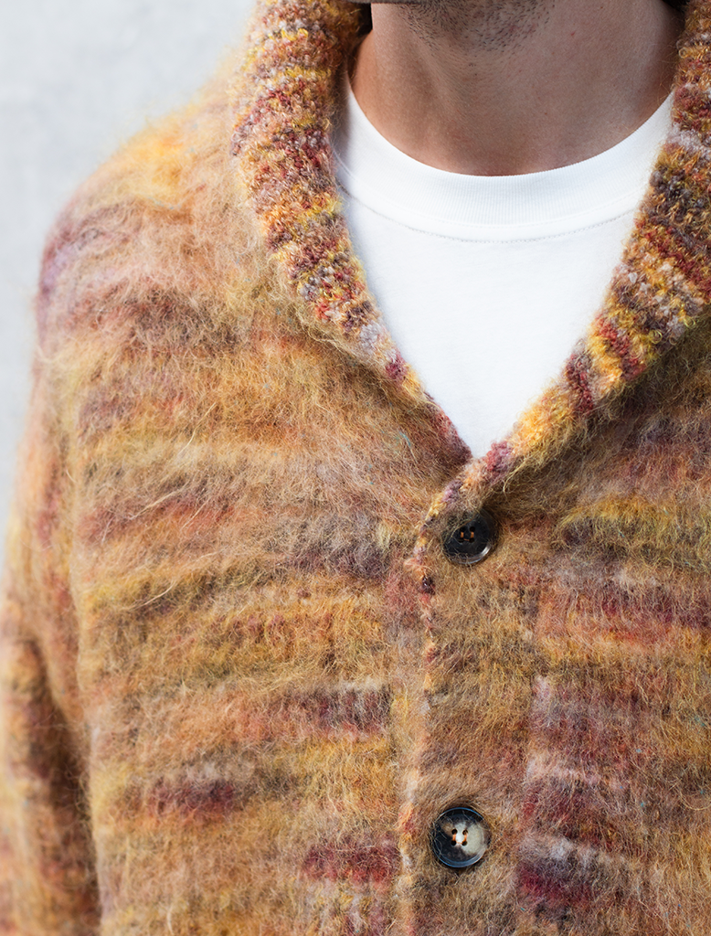 SHAWL NECK CARDIGAN
