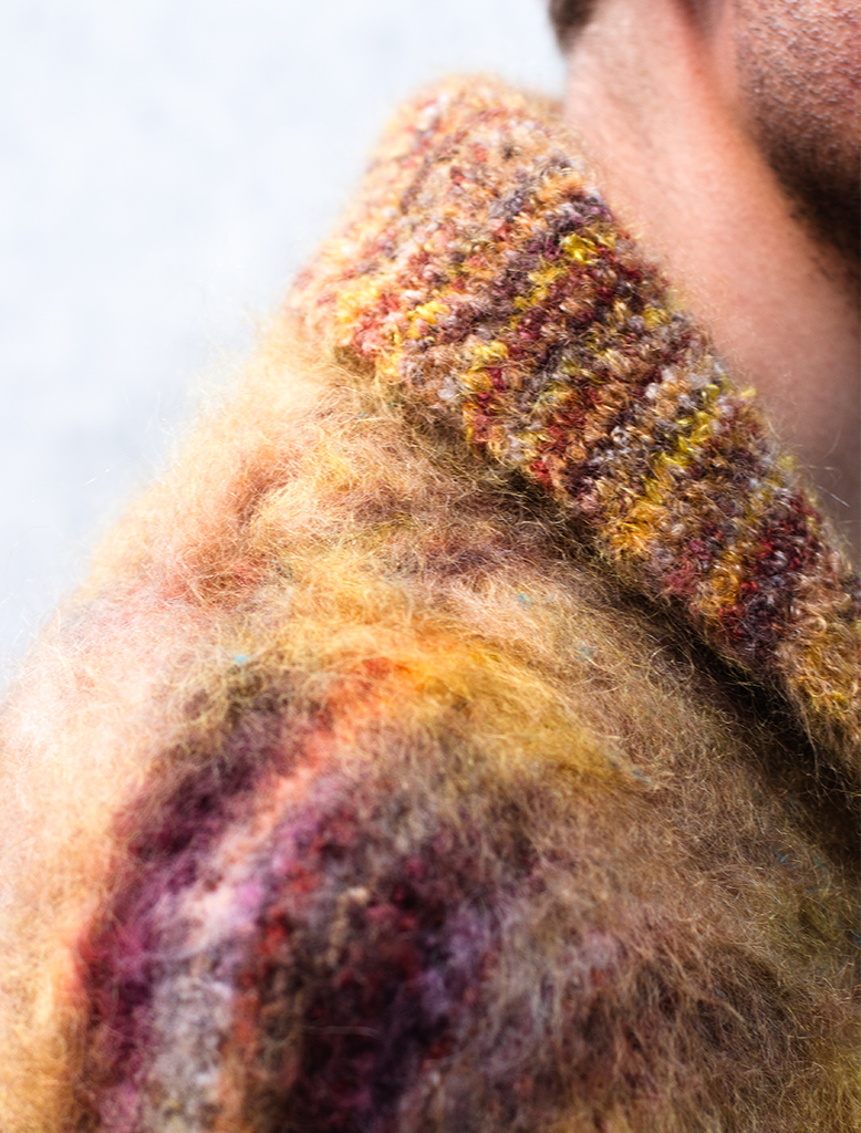 SHAWL NECK CARDIGAN