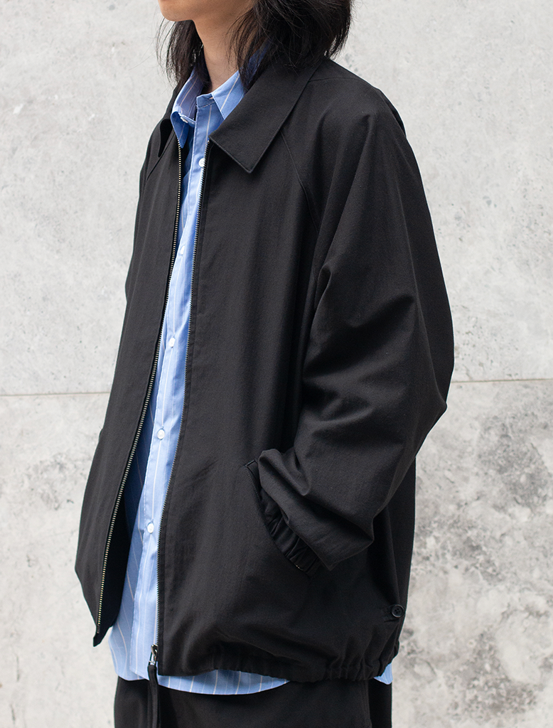 ZIP UP MOLESKIN BLOUSON