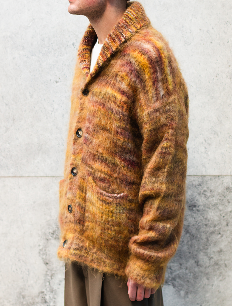 SHAWL NECK CARDIGAN
