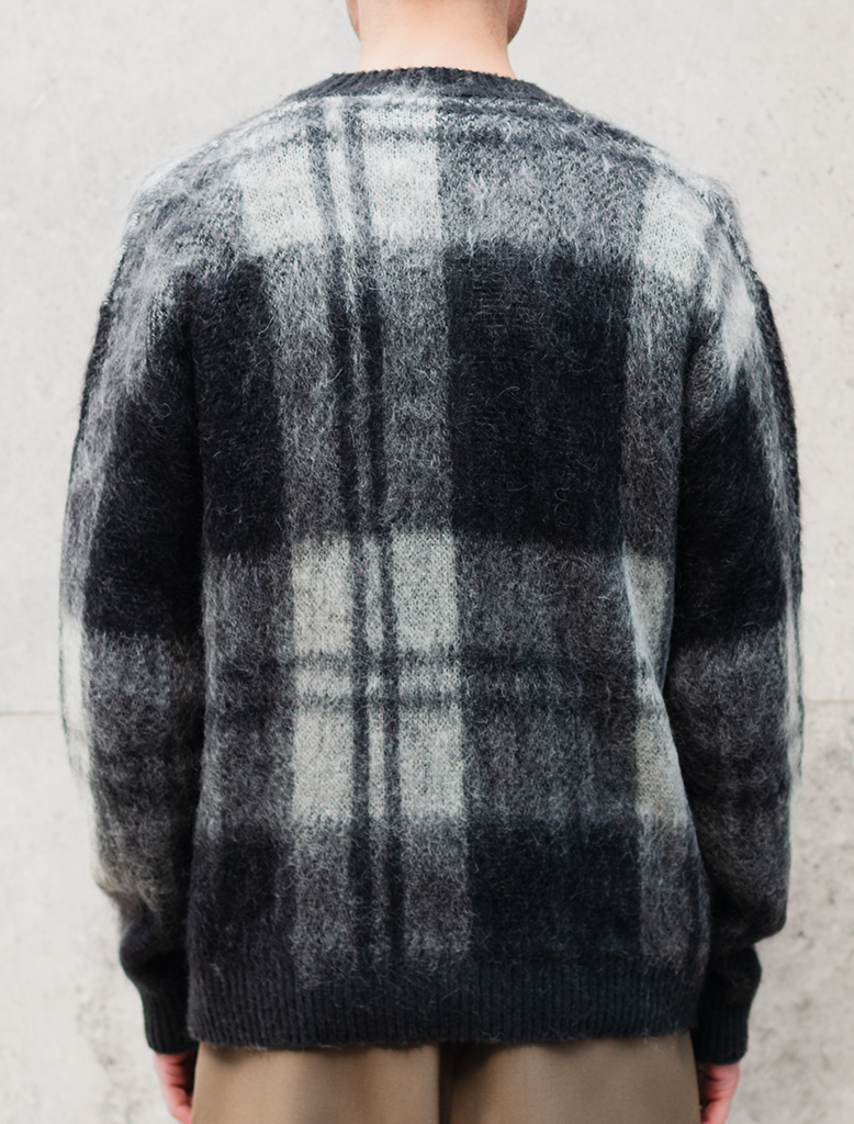 MOHAIR WOOL BLEND CARDIGAN