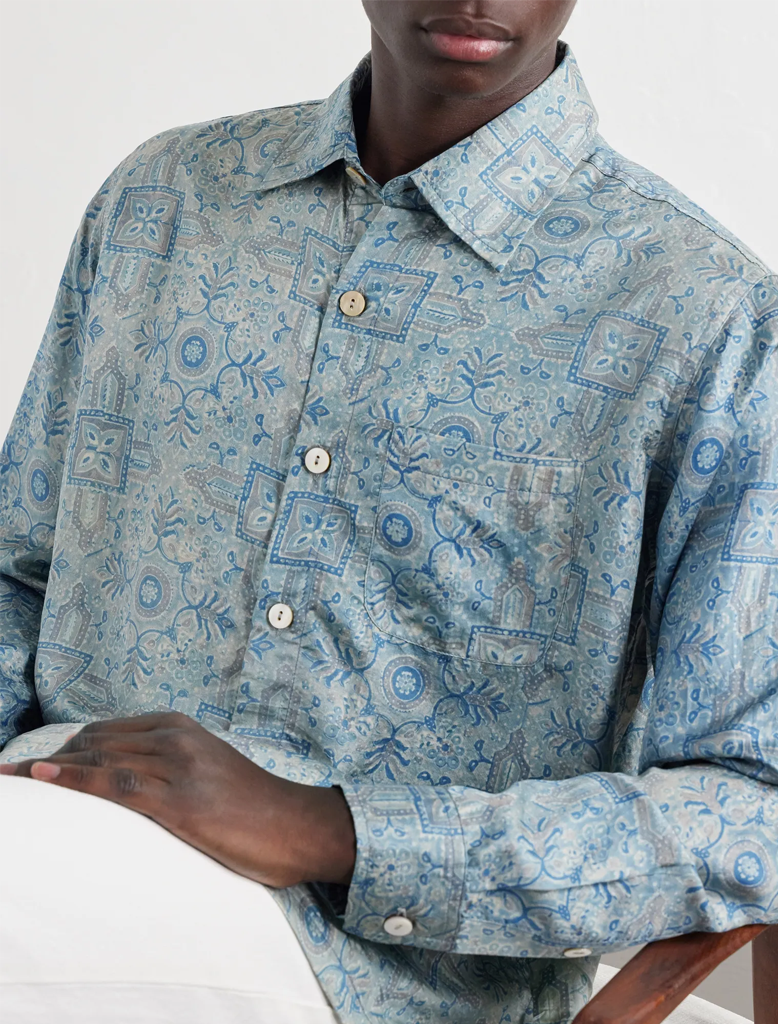 SILK PAISLEY SHIRT