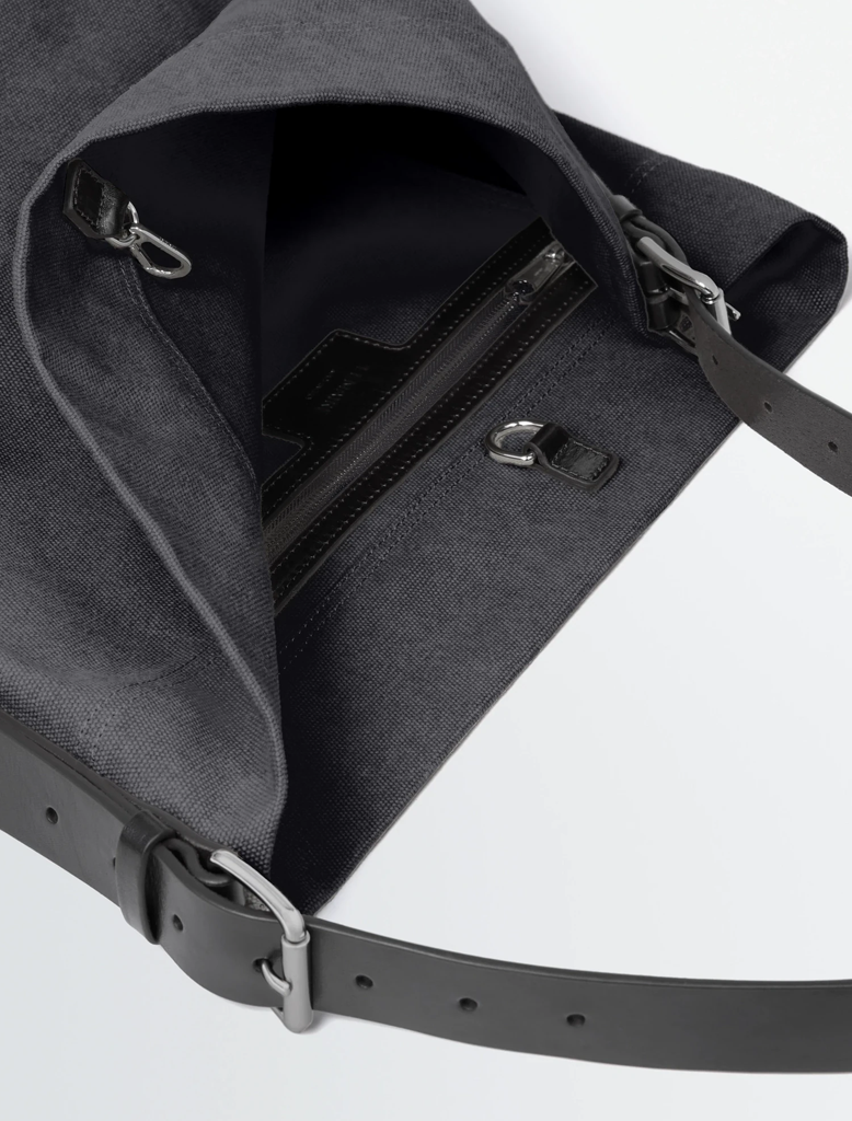 BELTED TOTE BAG