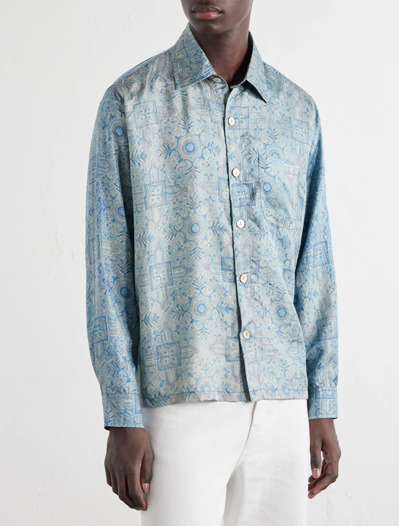 SILK PAISLEY SHIRT