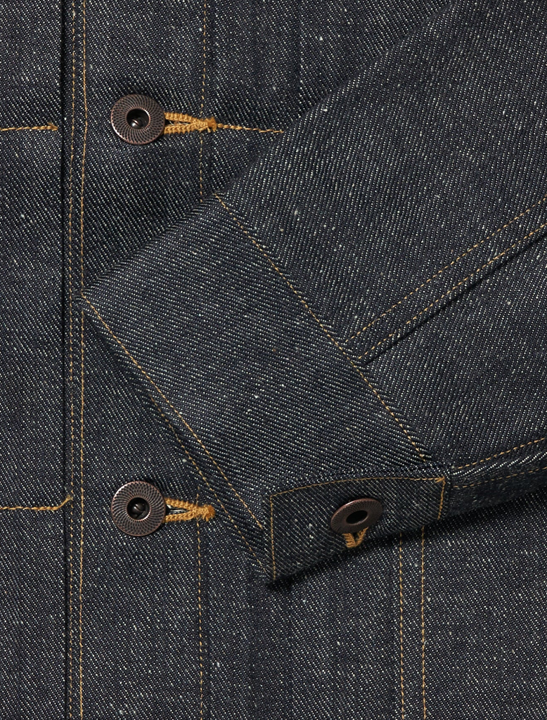 LOT. 714 DENIM JACKET SIDE PANEL