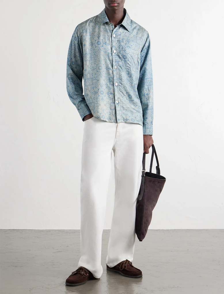 SILK PAISLEY SHIRT