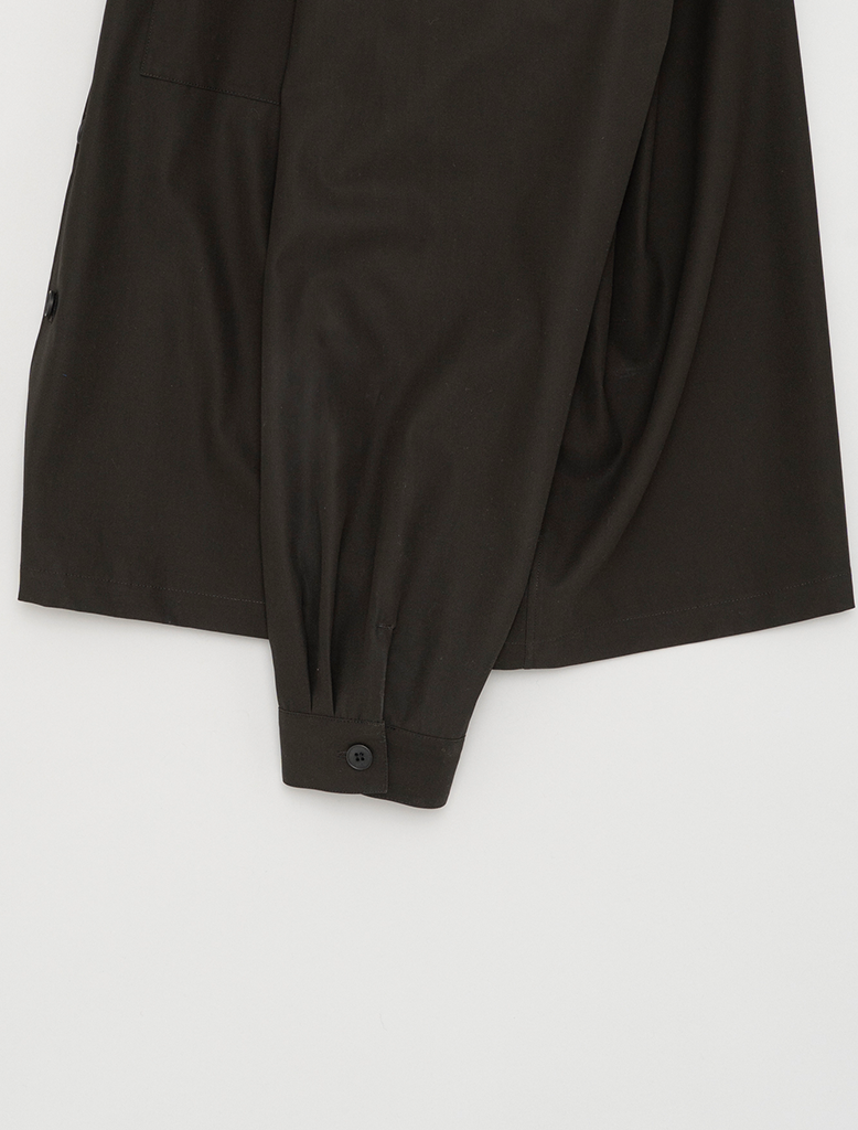 COTTON TWILL SHIRT JACKET