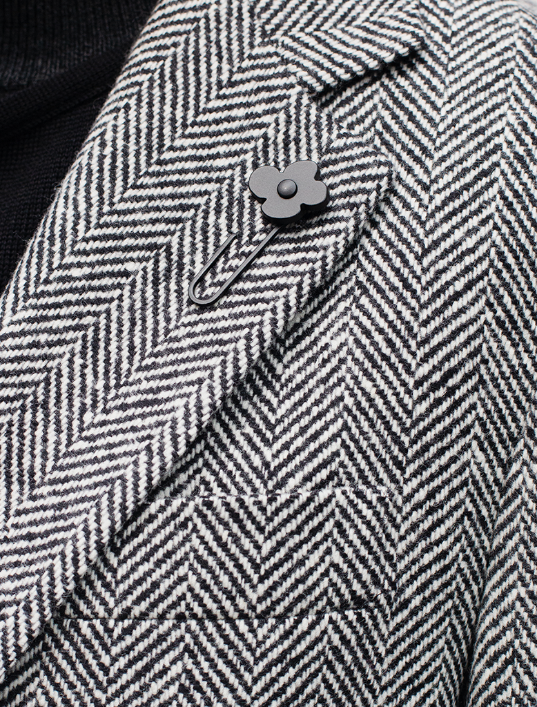 HERRINGBONE COAT