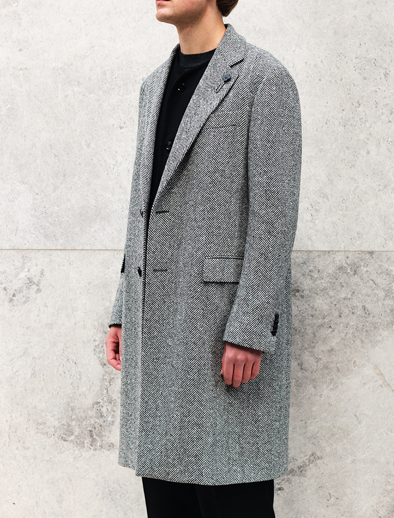 HERRINGBONE COAT