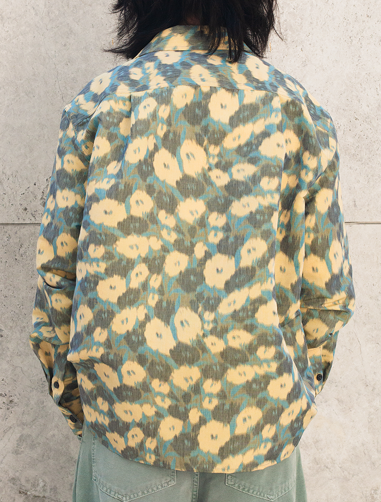 FLORAL SHIRT JACKET