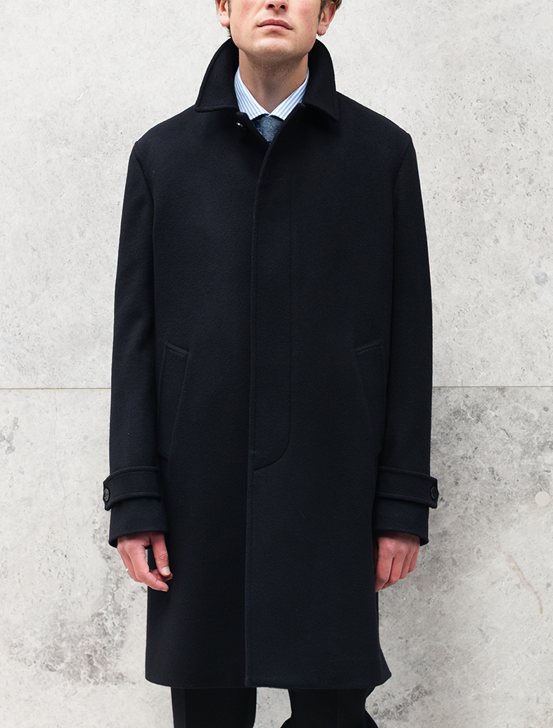 CONVERTIBLE COLLAR COAT | Edit.