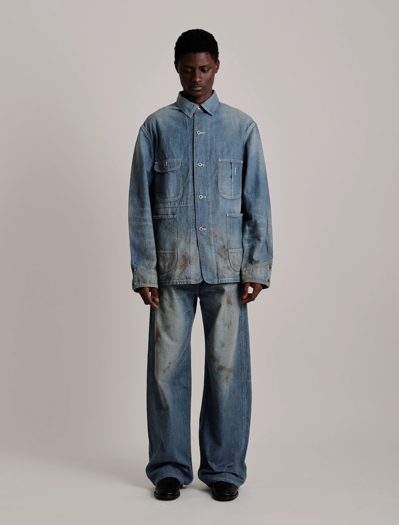 LOT.716 DAMAGED COVERALL JACKET