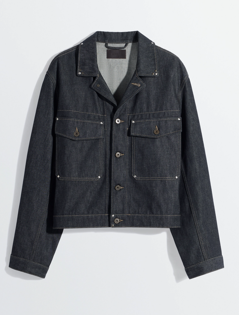 TRUCKER JACKET WITH STUDS