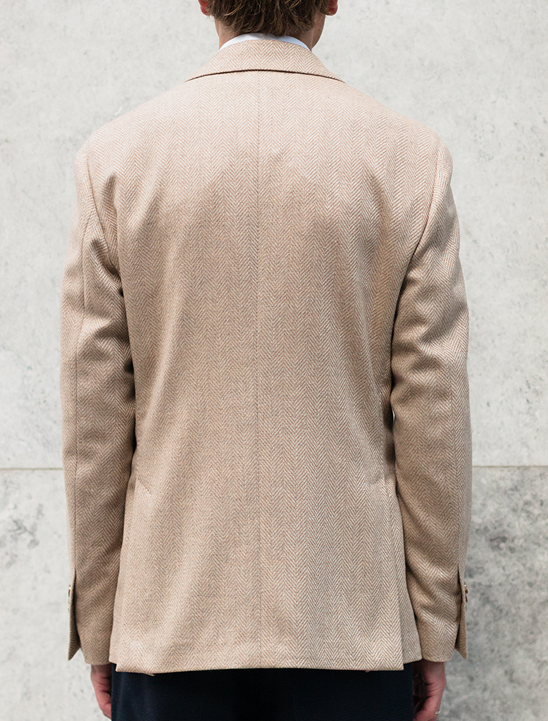 CASHMERE BLEND KNIT BLAZER