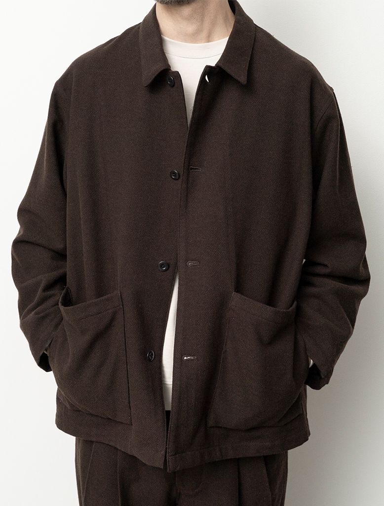 WOOL MIX 4B JACKET