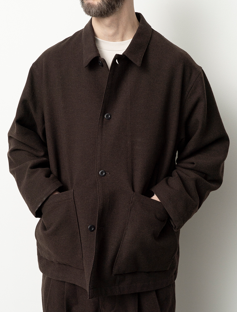 WOOL MIX 4B JACKET