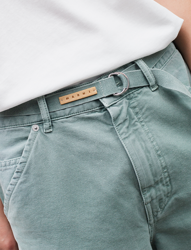 BELTED TROUSER