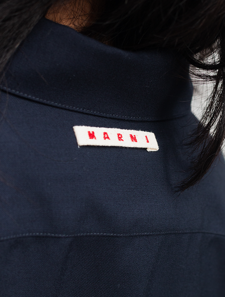 TROPICAL WOOL OVERSHIRT