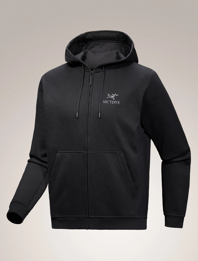 EMBLEM FLEECE ZIP HOODIE