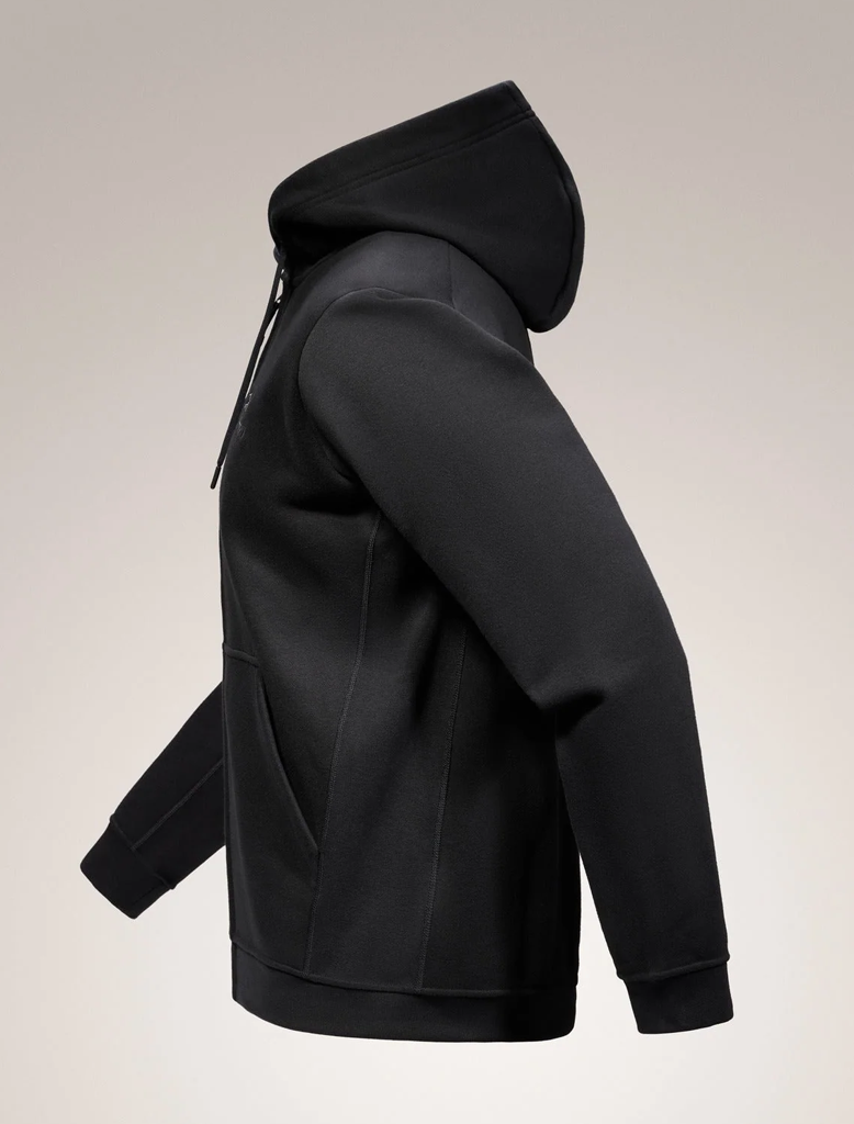EMBLEM FLEECE ZIP HOODIE