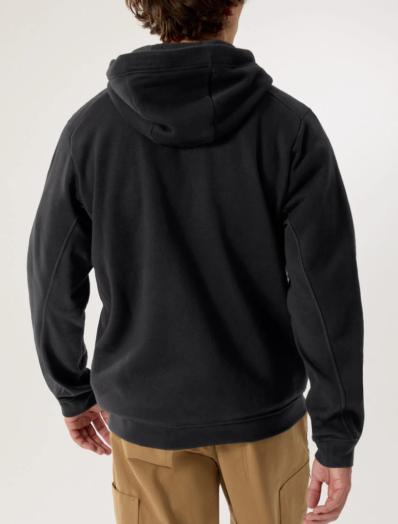 EMBLEM FLEECE ZIP HOODIE
