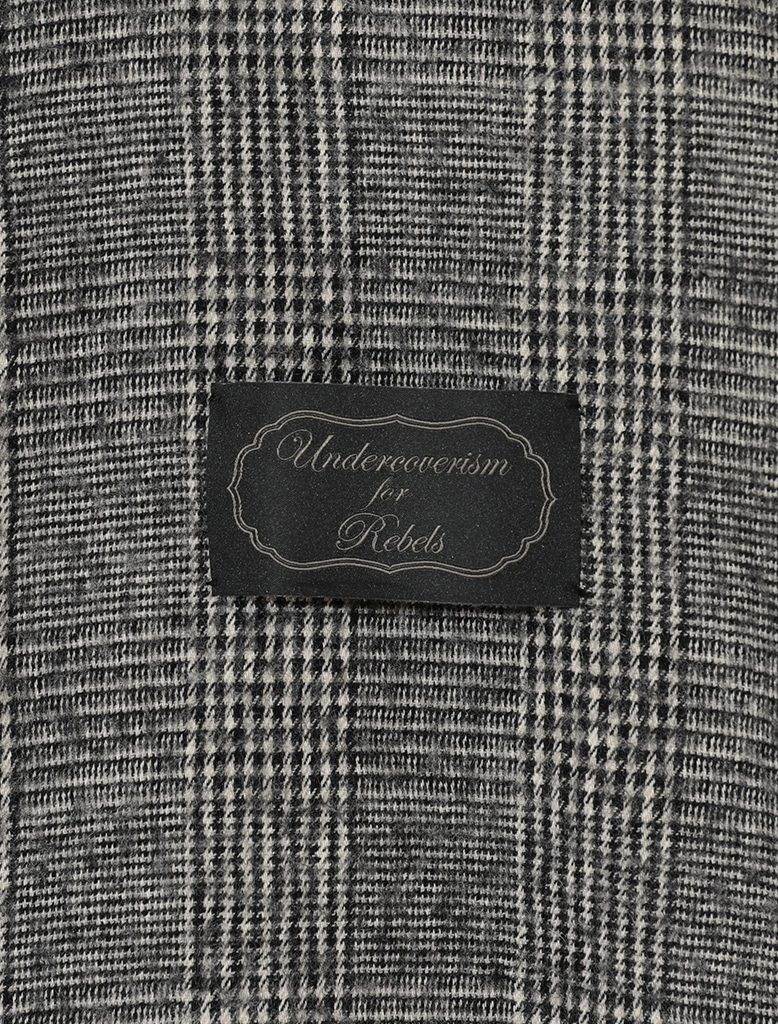WOOL BLEND CHECK SHIRT