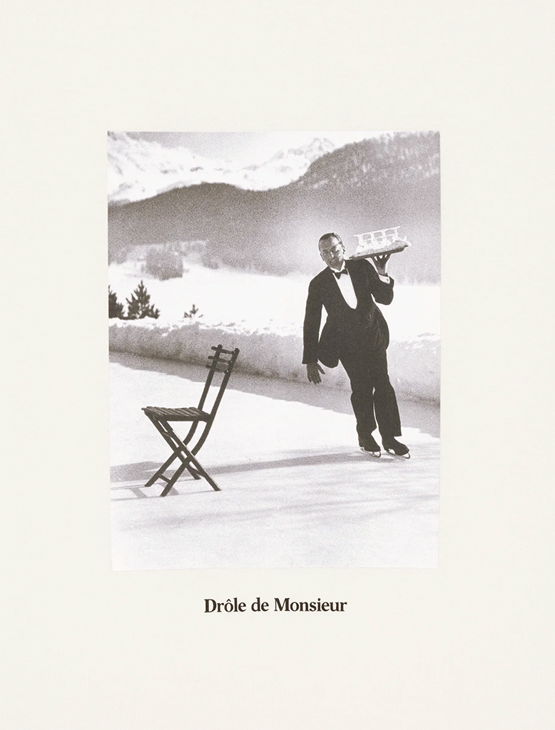 LE T-SHIRT ICE SKATING WAITER