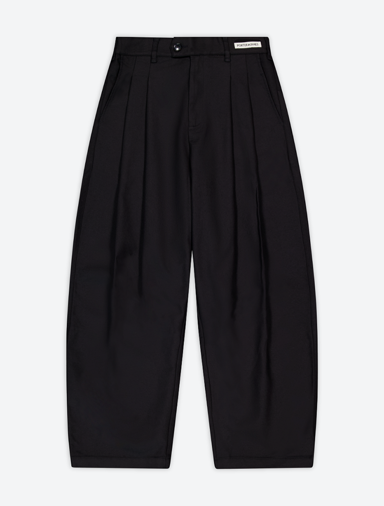 TAILORED PLEATED TROUSERS