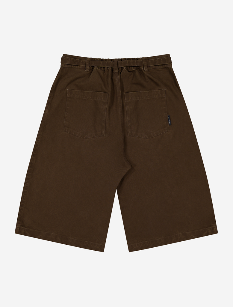 BELTED SHORTS