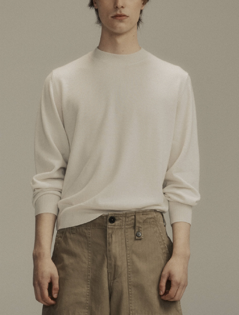 MERINO CREWNECK