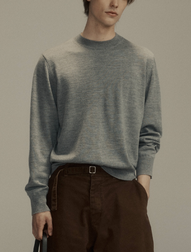 MERINO CREWNECK