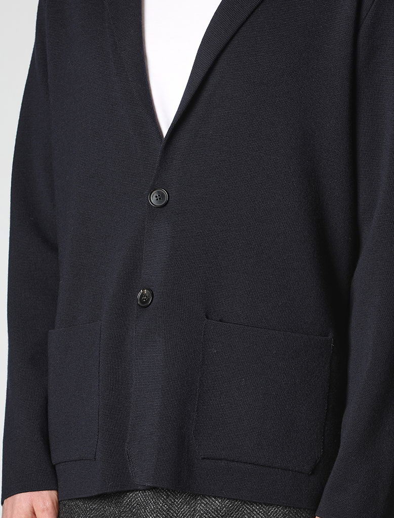 SUPER FINE MERINO KNIT JACKET