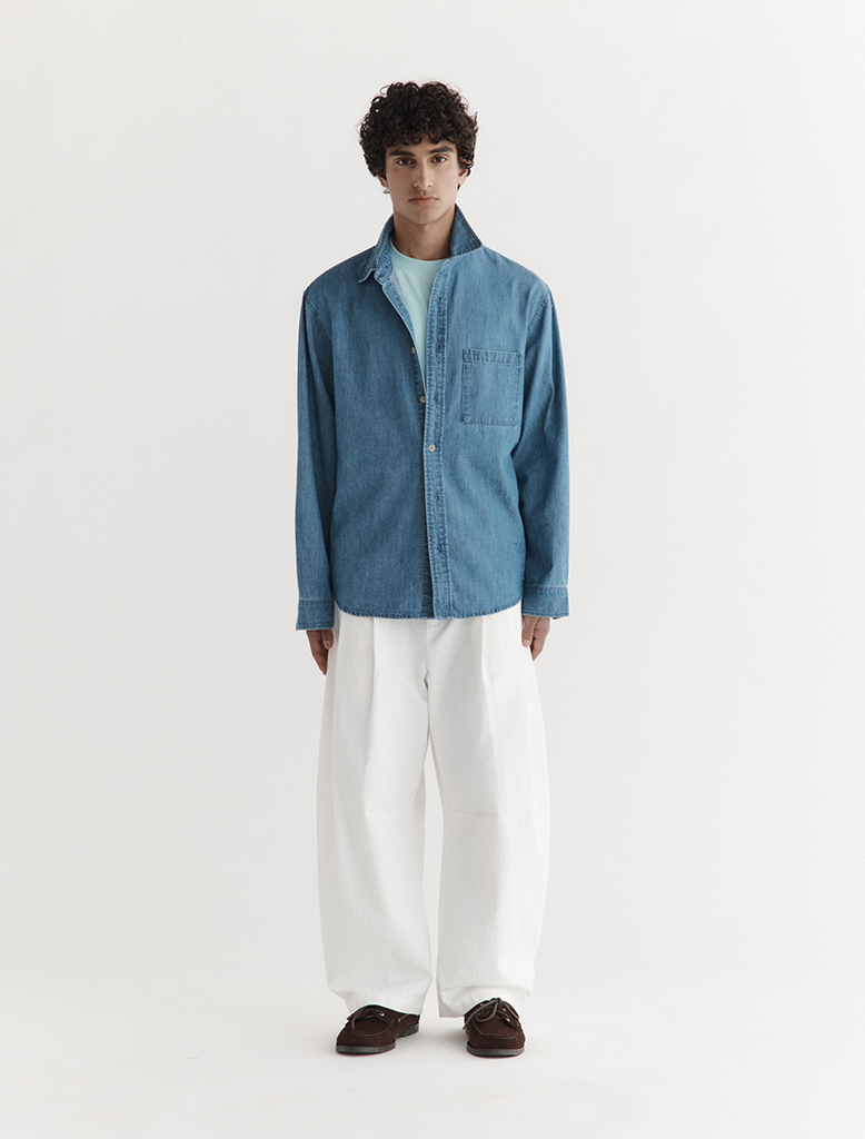 MANHATTAN SHIRT CHAMBRAY