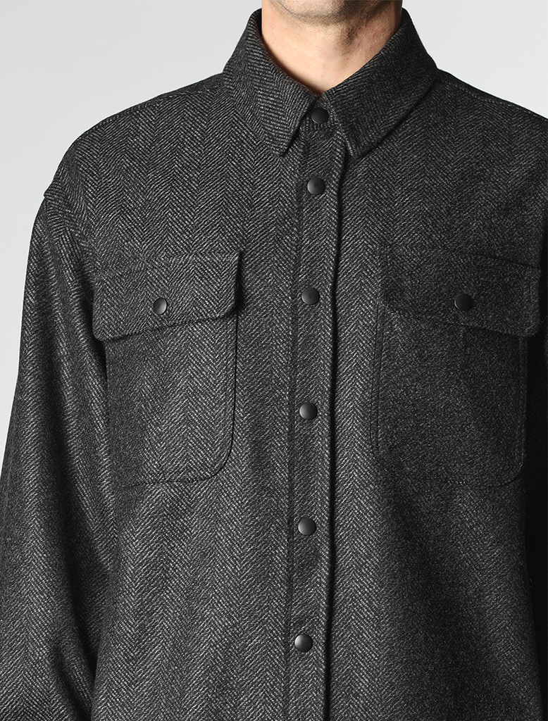 WOOL OVERSHIRT